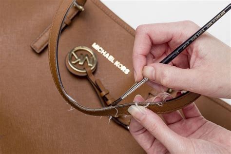 repair michael kors purse|michael kors purse straps fraying.